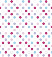 Colorful dots repeat seamless pattern vector