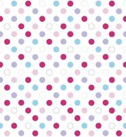 Colorful dots repeat seamless pattern vector