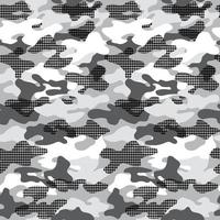 Camouflage seamless repeat pattern print vector