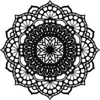 Mandala Print  Background vector
