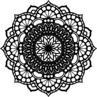 fondo estampado mandala vector