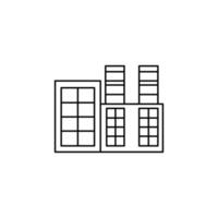 industrial building icons perfect for your app, web or additional projects vector