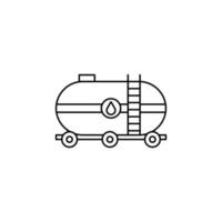 oil truck icon perfect for your app, web or project needs vector