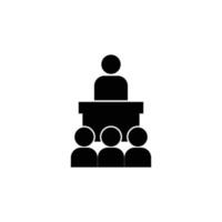 seminar icon suitable for your application, web, or additional project vector