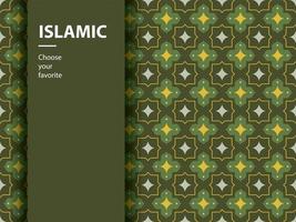 bismillah jumma mubarak eid fondo islámico patrón de caligrafía corán mezquita ornamento arte árabe vector