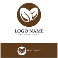 coffee bean icon vector