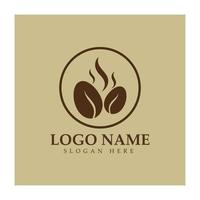 coffee bean icon vector