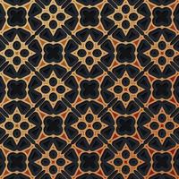 elegant dark and gold geometric pattern background vector