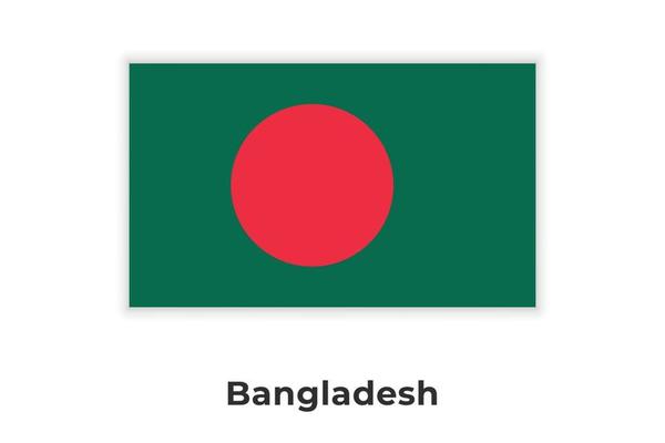 The National Flag of Bangladesh