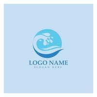 water wave,wave beach vector illustration design logo template