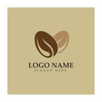 coffee bean icon vector