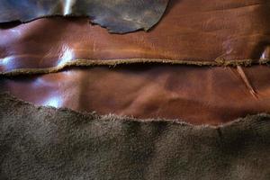 Patterned Leather and old leather texture background. space for text photo