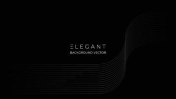 Elegant lines background. Minimalist abstract lines design. Futuristic graphic elements. Vector illustration