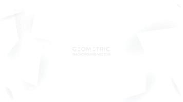 fondo blanco y gris geométrico abstracto. concepto moderno para banner, web, encabezado, portada, cartelera, folleto, medios sociales, página de destino. ilustración vectorial vector