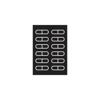 pills vector for website symbol icon presentation