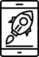 Startup Vector Line Icon