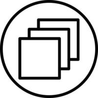 Layer Vector Line Icon