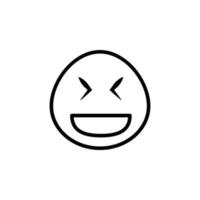 vector emoji para presentación de icono de símbolo de sitio web