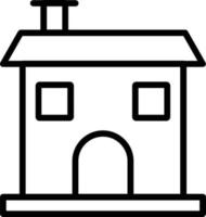 House Vector Line Icon