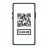 qr code vector for website symbol icon presentation