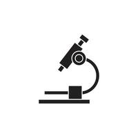 microscope vector for website symbol icon presentation