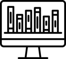 Online Library Vector Line Icon