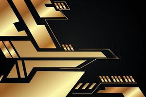 Golden Abstract Background vector