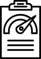 Performance Vector Line Icon