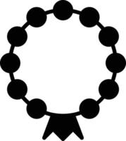 Beads Glyph Vector Icon