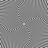 Retro groovy psychedelic wavy background vector