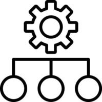 Scheme Vector Line Icon