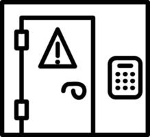 Bunker  Vector Line Icon