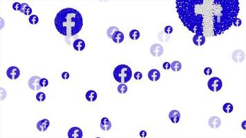 Social media animated Icon, Social media Live style animated icon video