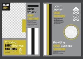 flayer business model banner template vector