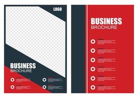 business flayer, model banner template vector
