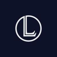 letter l logo vector