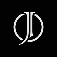 letter j logo vector