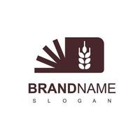 Bread Store Logo Template vector