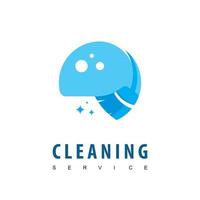 Cleaning Service Logo Template vector