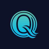 letter q logo vector