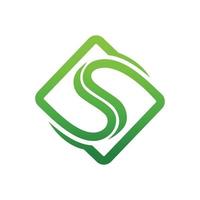 letter s logo vector