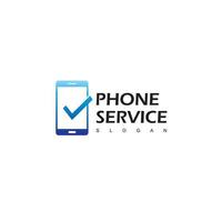 Phone Service And Repair Logo vector