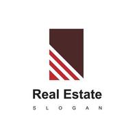 Real Estate Logo Design Template vector