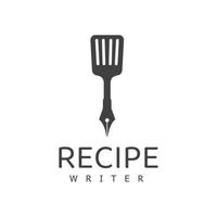 Food Recipe Logo Design Template vector