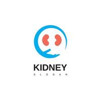 Kidney Care Logo Template vector