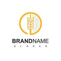 Bread Store Logo Template vector