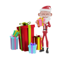 3D christmas illustration png