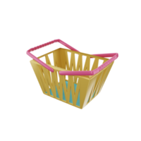 3D e-commerce pictogram illustratie png