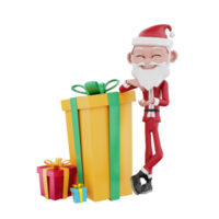 3d ilustración de navidad png