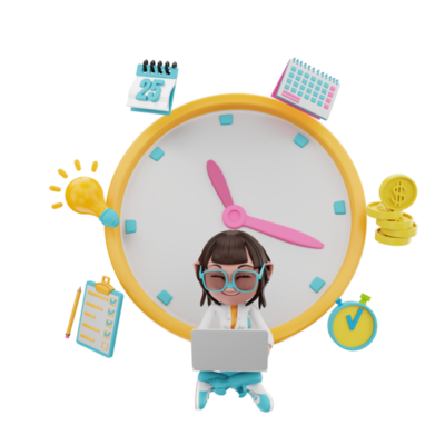 Time Management PNGs for Free Download